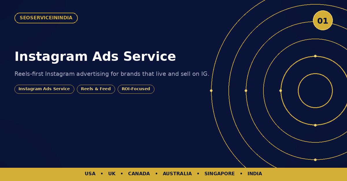 Instagram Ads Service — Reels-First Instagram Advertising Agency
