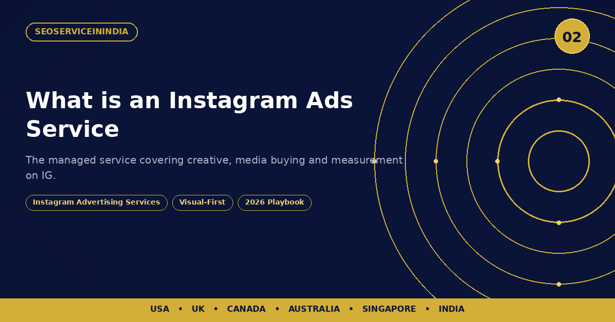 What is an Instagram Ads Service — managed Instagram advertising explained