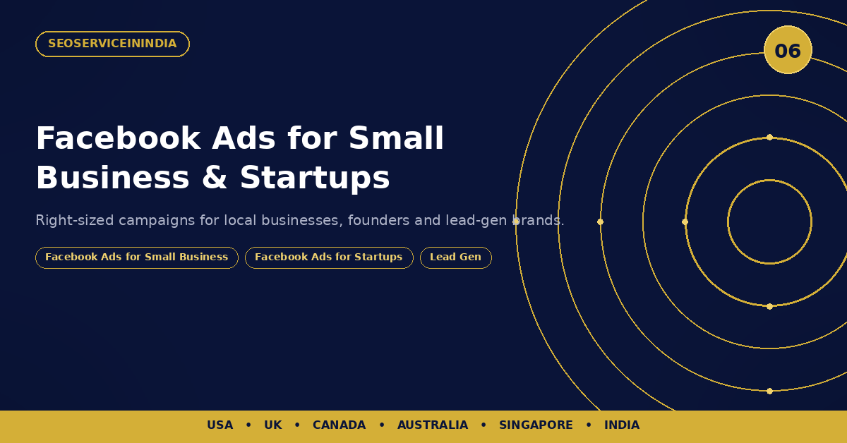 Facebook Ads for Small Business and Facebook Ads for Startups